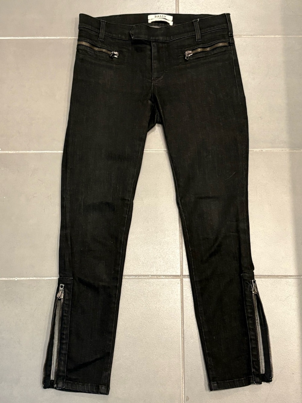 Bally SUPER RARE Moto Jeans